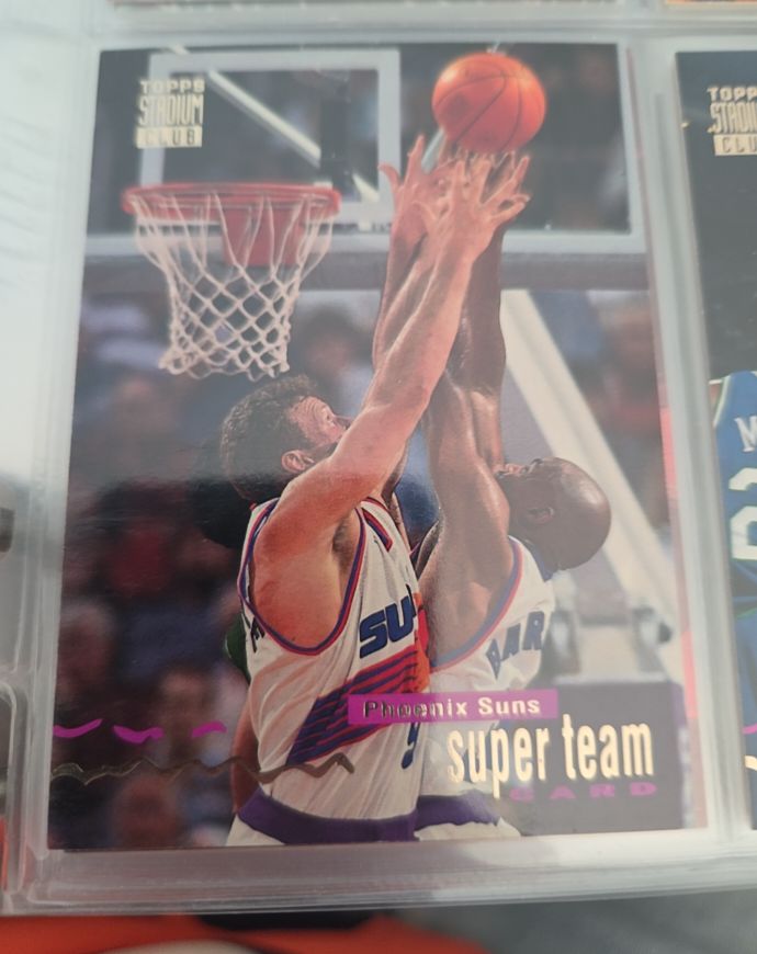 1993-94 Topps Stadium Club #21 Charles Barkley Phoenix Suns Super Team — front