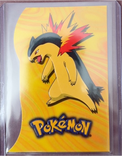 2001 Topps Pokemon Johto Series 1 #5 Quilava — front
