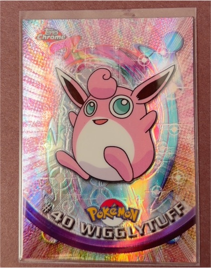 2000 Topps Chrome Pokemon #40 Wigglytuff — front