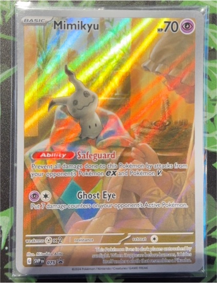 2024 Pokémon SV: Scarlet & Violet Promo #075 Mimikyu — front