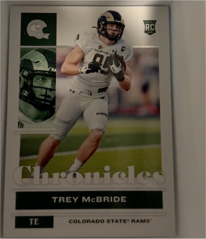 2022 Panini Chronicles Draft Picks #14 Trey McBride — front