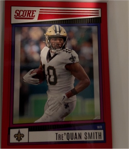 2022 Panini Score #55 Tre'Quan Smith — front