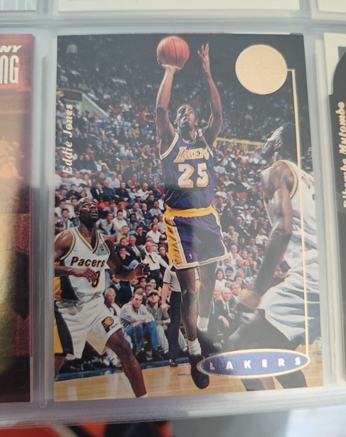 1994-95 SP Championship #78 Eddie Jones — front