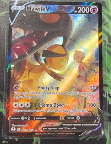 2022 Pokémon TG17/TG30 Mawile V — front