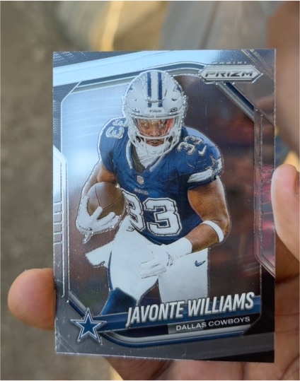 2025 Panini Prizm #1 Javonte Williams — front