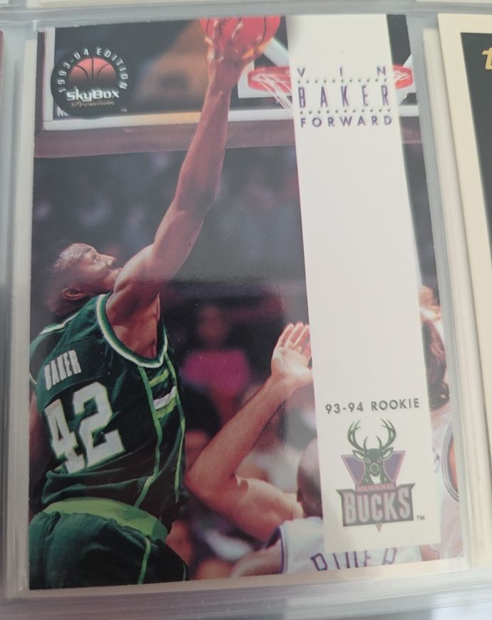 1993-94 Skybox Premium #244 Vin Baker — front