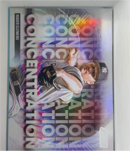 2025 Topps Stadium Club #C-1 Roger Clemens Concentration — front
