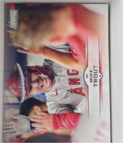 2025 Topps Stadium Club #32 Mike Trout — front