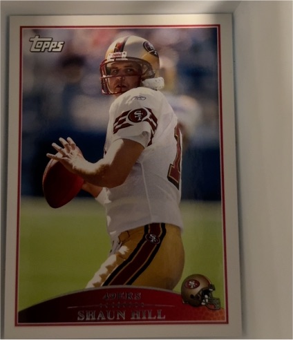 2009 Topps #68 Shaun Hill San Francisco 49ers — front