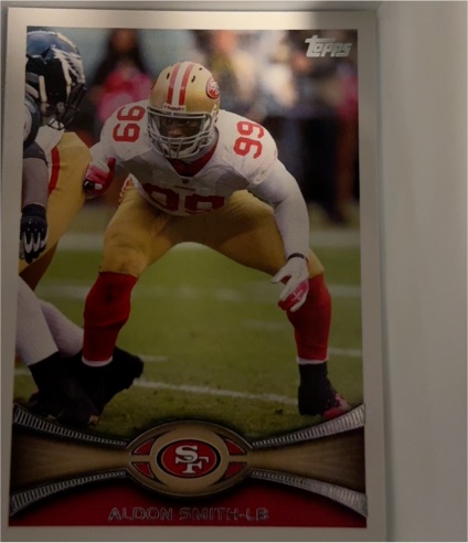 2012 Topps #231 Aldon Smith San Francisco 49ers — front