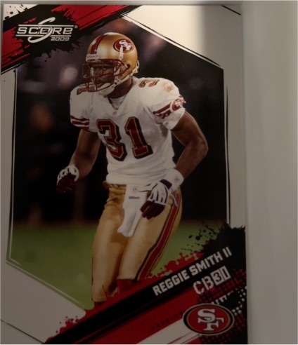 2009 Score #252 Reggie Smith II — front