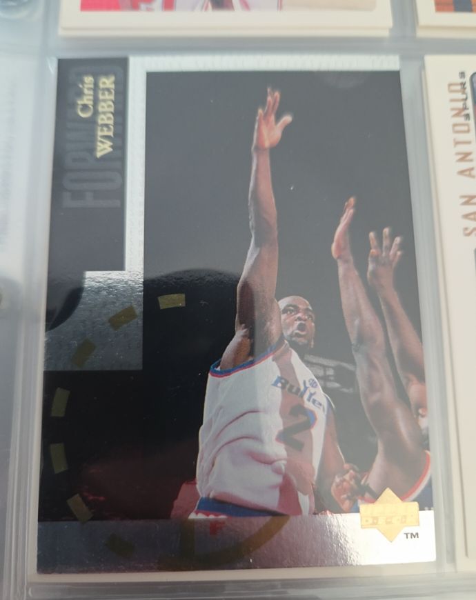 1994-95 Upper Deck Special Edition #SE179 Chris Webber — front