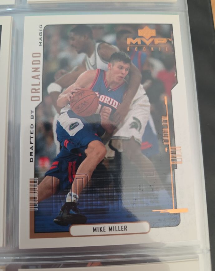 2000-01 Upper Deck MVP #207 Mike Miller — front