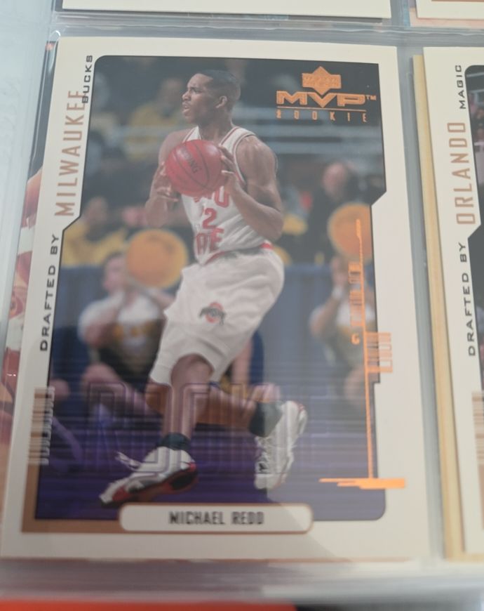 2000-01 Upper Deck MVP #218 Michael Redd — front