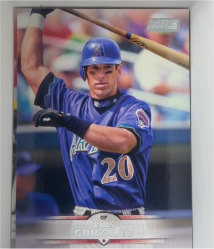 2025 Topps Stadium Club #22 Luis Gonzalez — front