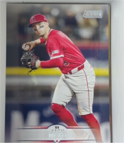2025 Topps Stadium Club #37 Zach Neto — front