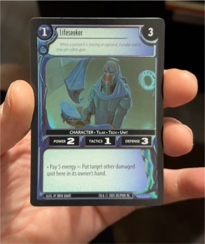 2005 Decipher Wars TCG #2F7 Lifeseeker — front