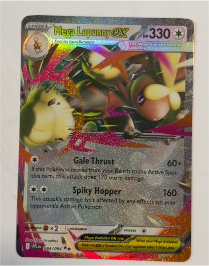 Mega Lopunny EX 084/094 — front