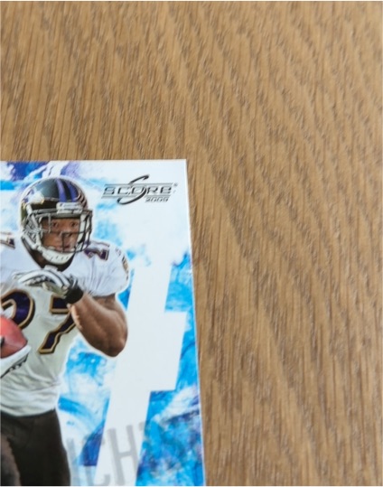 2009 Score #18 Ray Rice Future Franchise Artist Proof — front