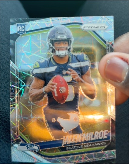 2025 Panini Prizm #317 Jalen Milroe — front