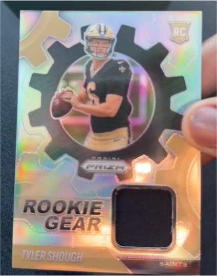 2025 Panini Prizm #RGR-TSH Tyler Shough Rookie Gear — front