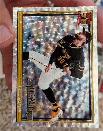 2026 Topps Series 1 #T91-50 Paul Skenes — front