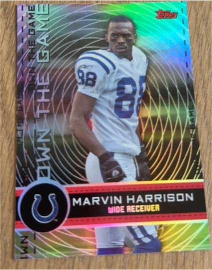 2007 Topps Own The Game #OTG-MH2 Marvin Harrison — front
