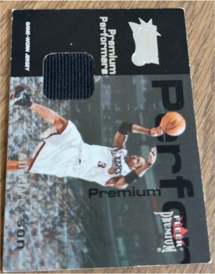2001-02 Fleer Premium Premium Performers Allen Iverson — front