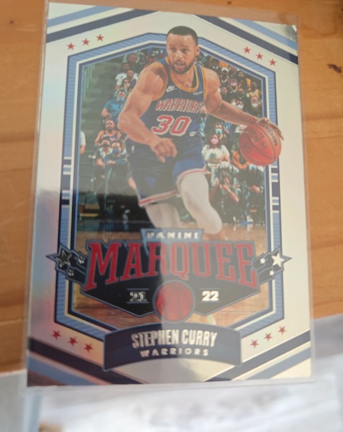2021-22 Panini Chronicles Marquee #363 Stephen Curry — front