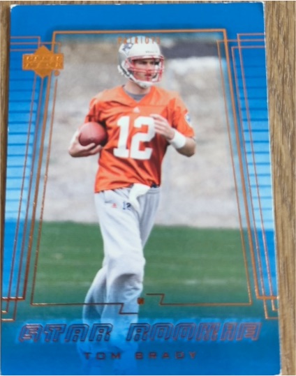 2000 Upper Deck #254 Tom Brady — front