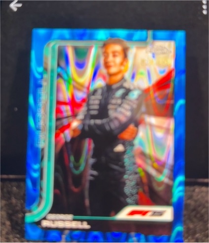2025 Topps Chrome Formula 1 #7 George Russell — front