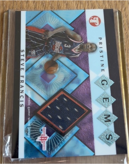 2003-04 Topps Pristine Gems #GEM-SF Steve Francis — front