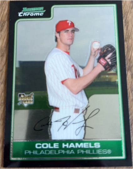 2006 Bowman Chrome #209 Cole Hamels — front