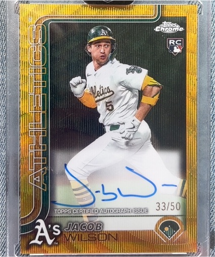 2025 Topps Chrome #RA-JWI Jacob Wilson — front