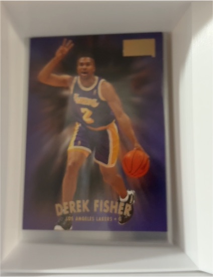 1997-98 SkyBox Premium #76 Derek Fisher — front