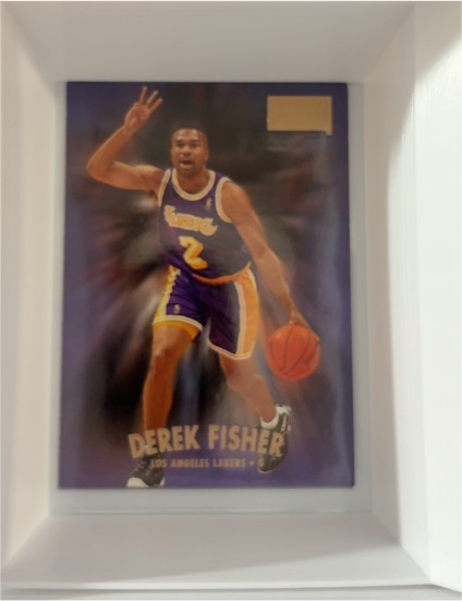 1997-98 SkyBox Premium #76 Derek Fisher — front