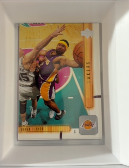 1997-98 Upper Deck #60 Derek Fisher — front