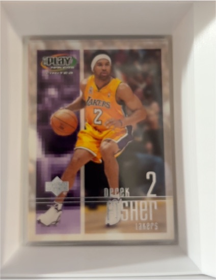2000-01 Upper Deck MVP #81 Derek Fisher — front