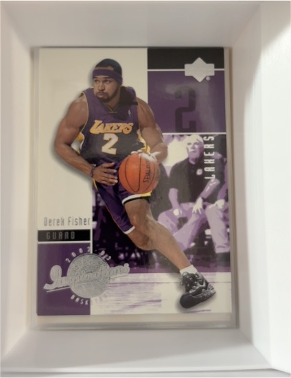 2002-03 Upper Deck Inspirations #38 Derek Fisher — front
