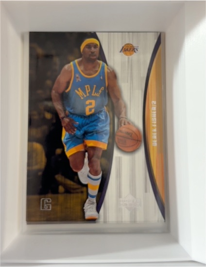 2002-03 Upper Deck Hardcourt #37 Derek Fisher — front