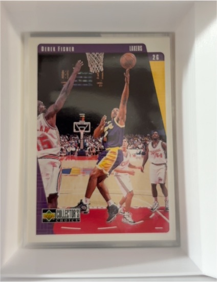 1997-98 Upper Deck Collector's Choice #269 Derek Fisher — front