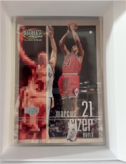 2001-02 Upper Deck Playmakers Limited #21 Marcus Fizer — front