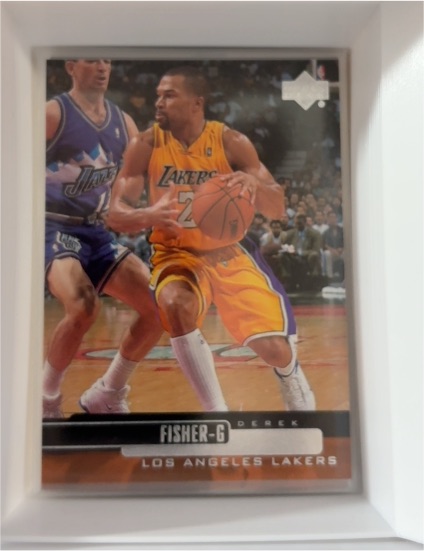 1999-00 Upper Deck #239 Derek Fisher — front