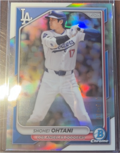 2024 Bowman Chrome #85 Shohei Ohtani — front