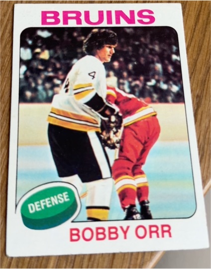 1975 O-Pee-Chee #100 Bobby Orr — front