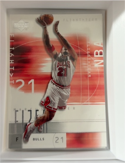 2001-02 Upper Deck Flight Team #12 Marcus Fizer — front