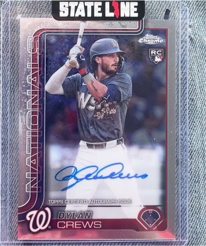 2025 Topps Chrome #RA-DC Dylan Crews — front