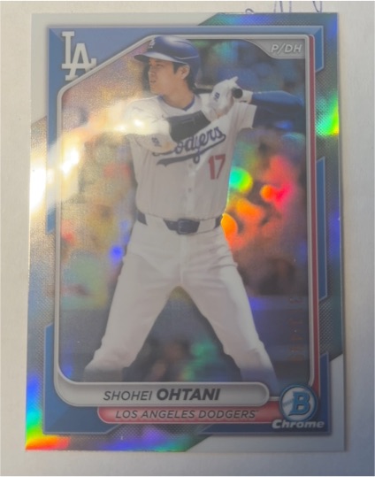 2024 Bowman Chrome #85 Shohei Ohtani — front