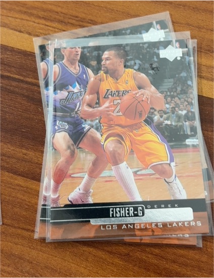 1999-00 Upper Deck #239 Derek Fisher — front