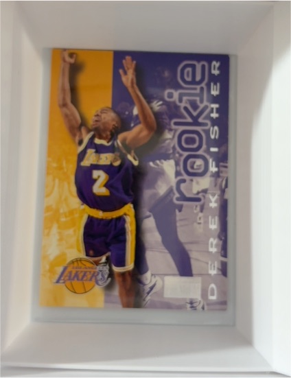 1996-97 Skybox Premium #209 Derek Fisher Rookie — front